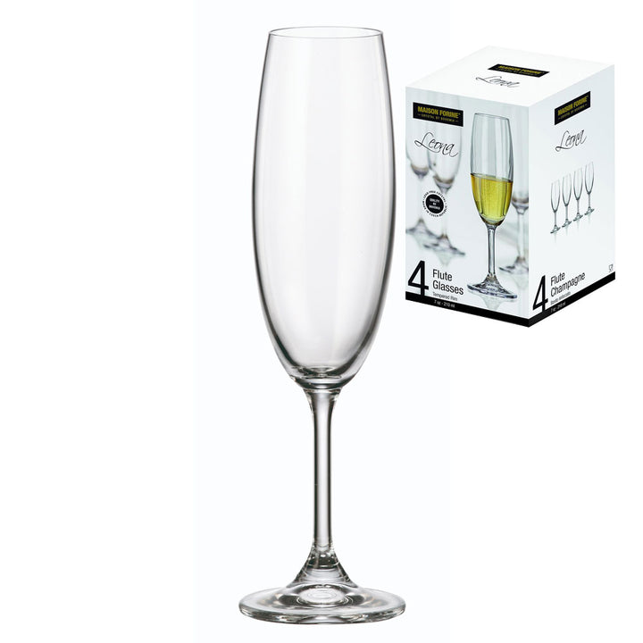 Flûte à champagne Leona- boite de 4