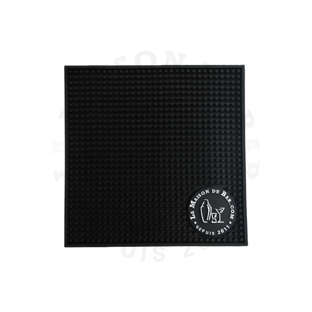 Tapis de service carré «La Maison du Bar»