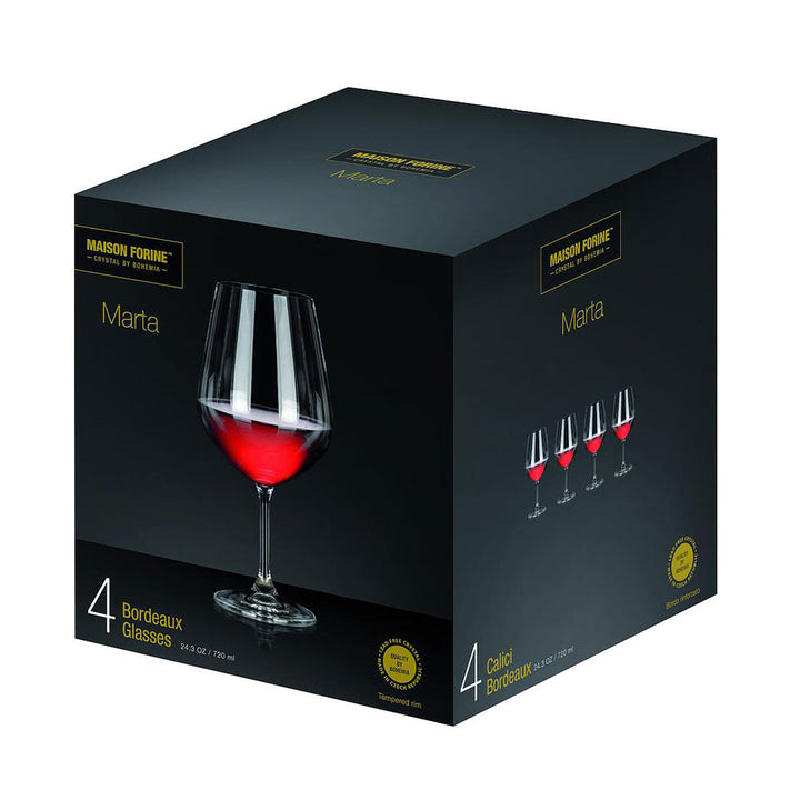 Verre à bordeaux MARTA 720 ml - boite de 4