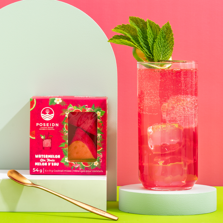 Bombe Gin Tonic & Melon d'eau - Poseidn