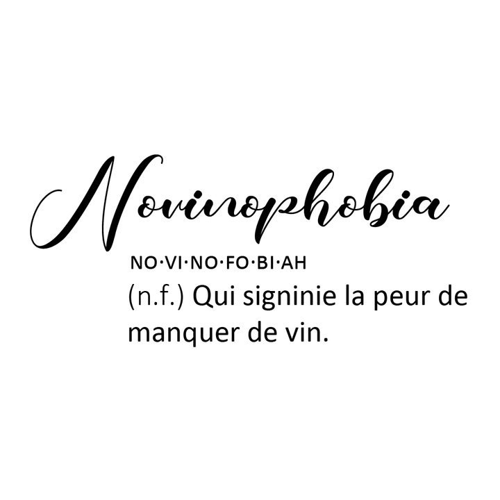 Verre gravé - Novinophobia