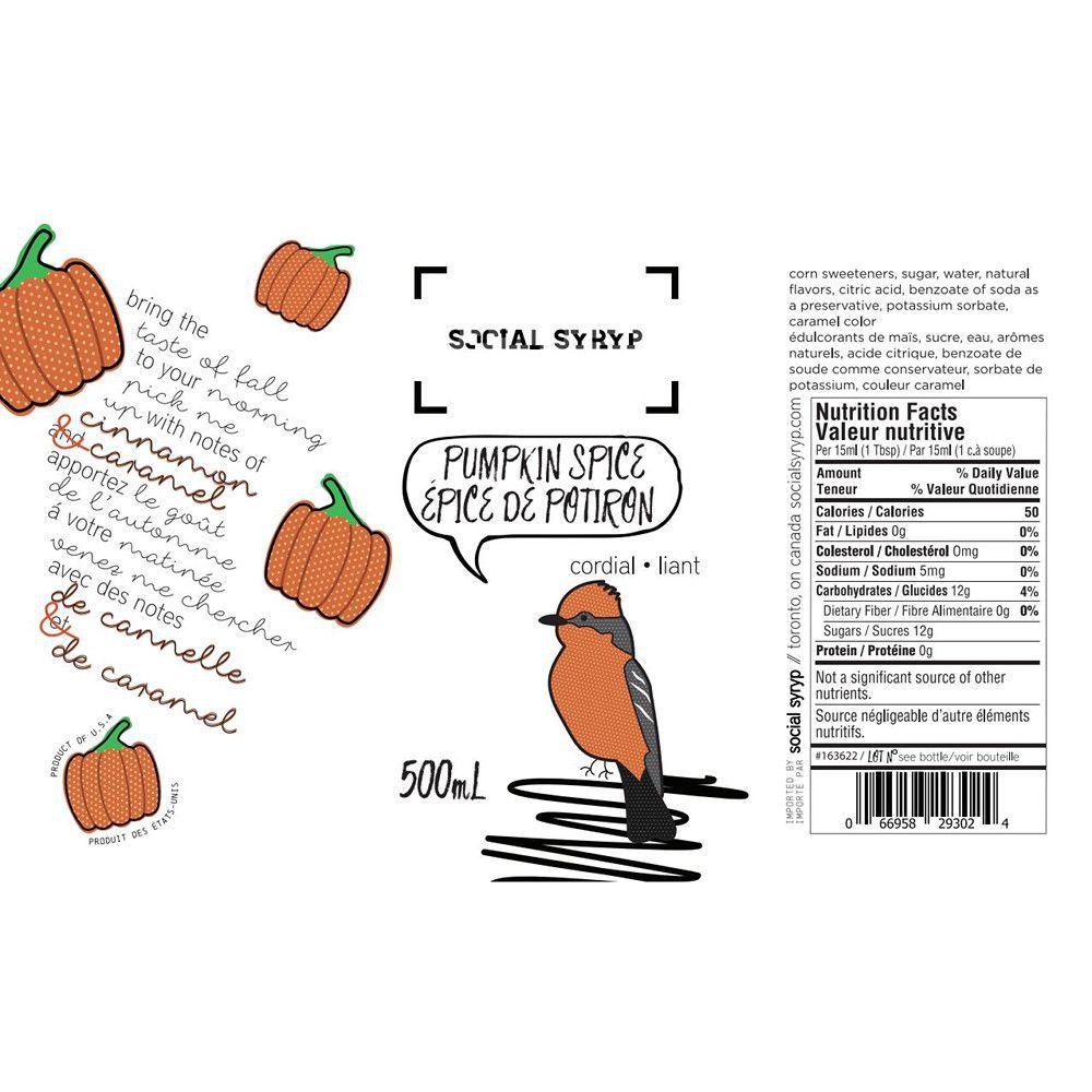 Sirop ''Pumpkin Spice'' 500 ml