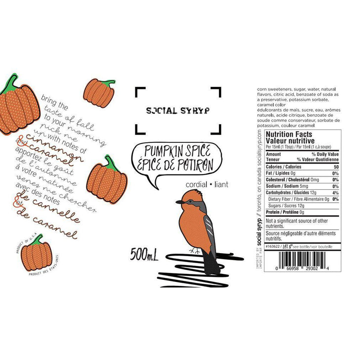 Sirop ''Pumpkin Spice'' 500 ml