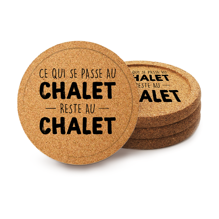 Verre gravé - Ce qui se passe au Chalet