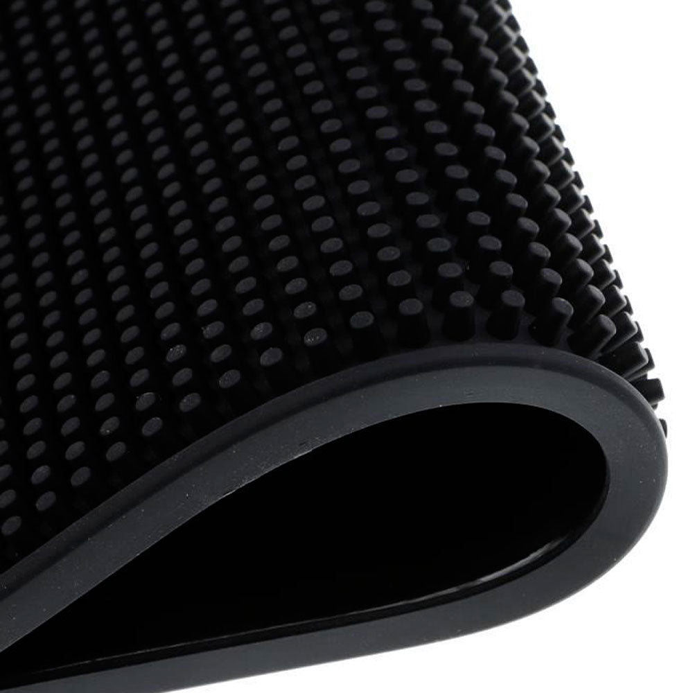 Tapis de Service Noir 12'' X 18''